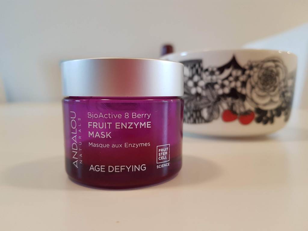 Product Review: Andalou Naturals – BioActive 8 Berry Fruit Enzyme&nbsp;Mask