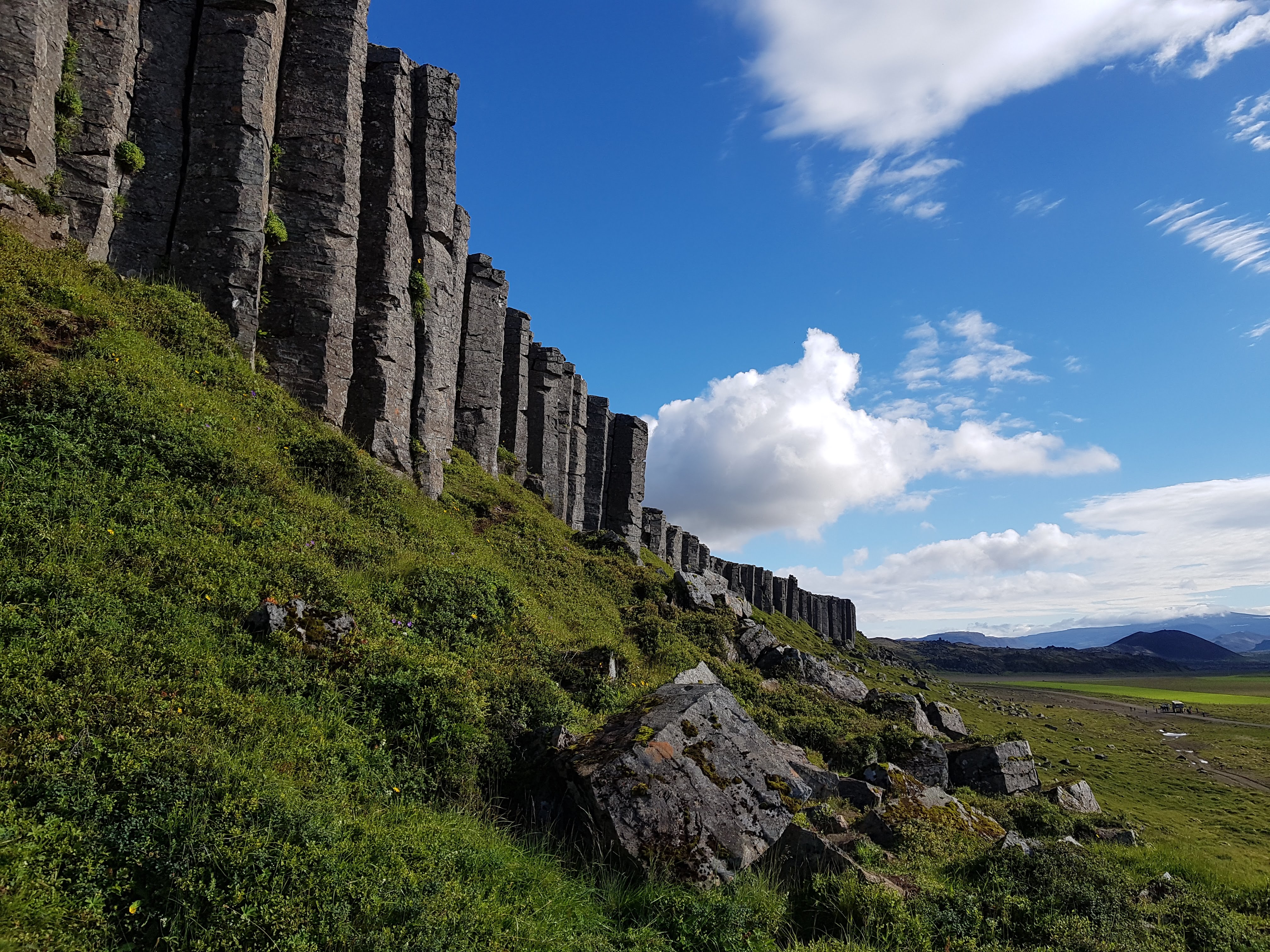 Gerðuberg basalt columns