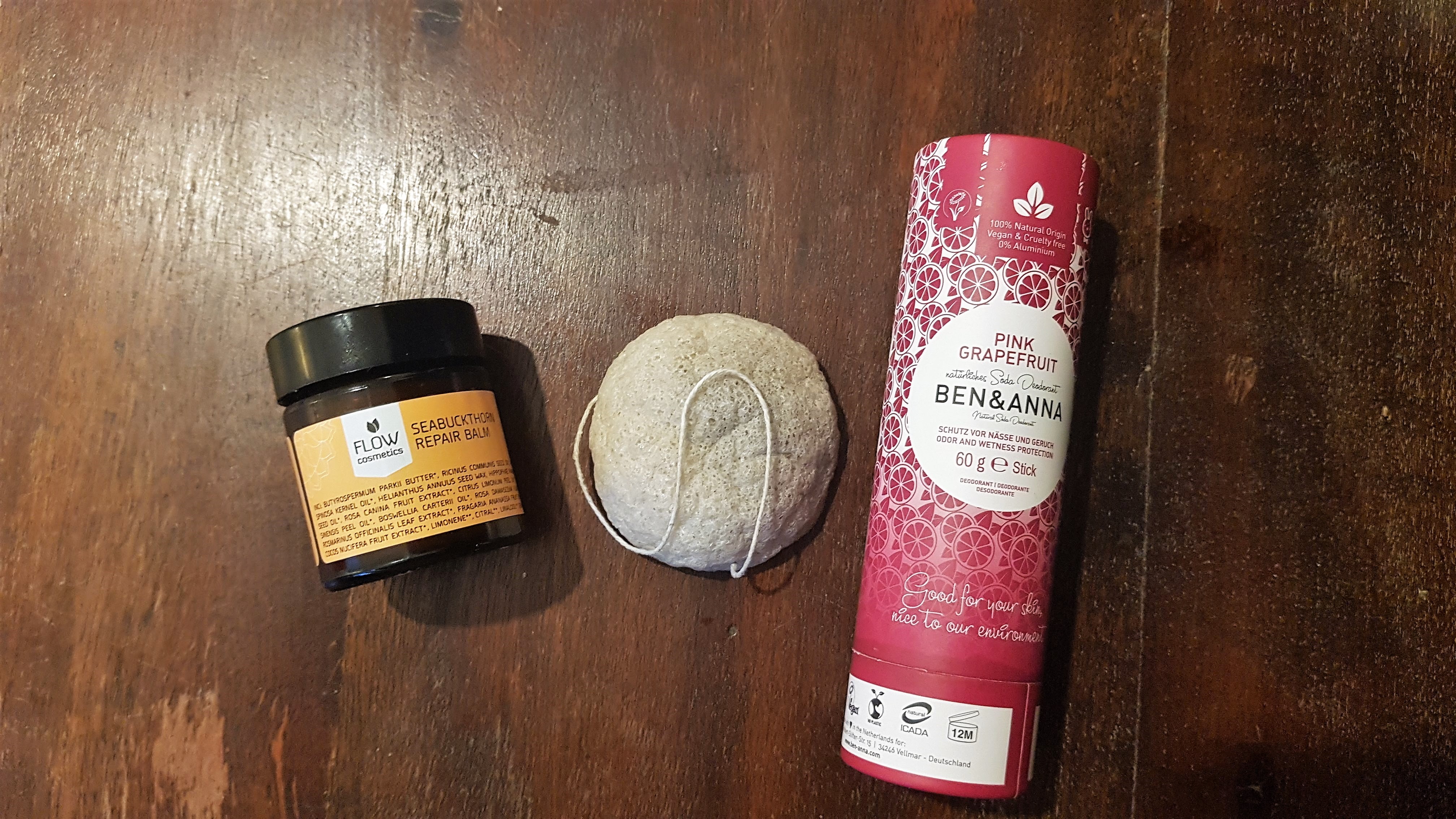 Ben and Anna pink grapefruit Flow seabuckthorn balm