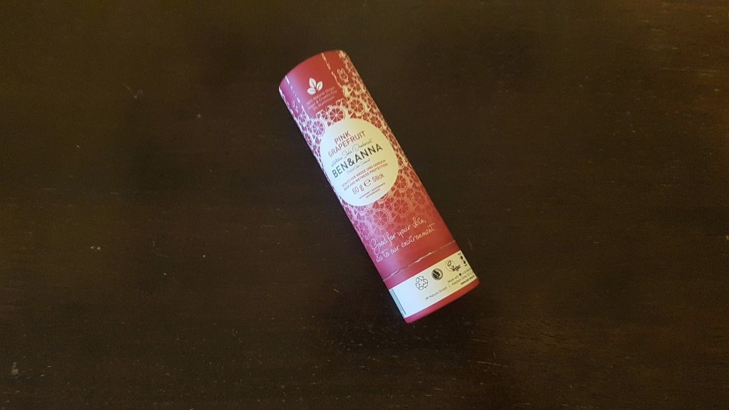 Product Review: Ben & Anna – Pink Grapefruit&nbsp;Deodorant